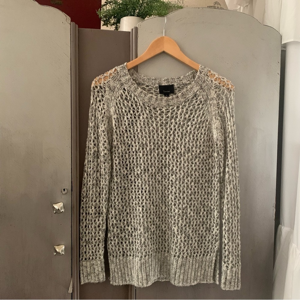 🖤SALE Lumiere Open Knit Long Sleeve Sweater